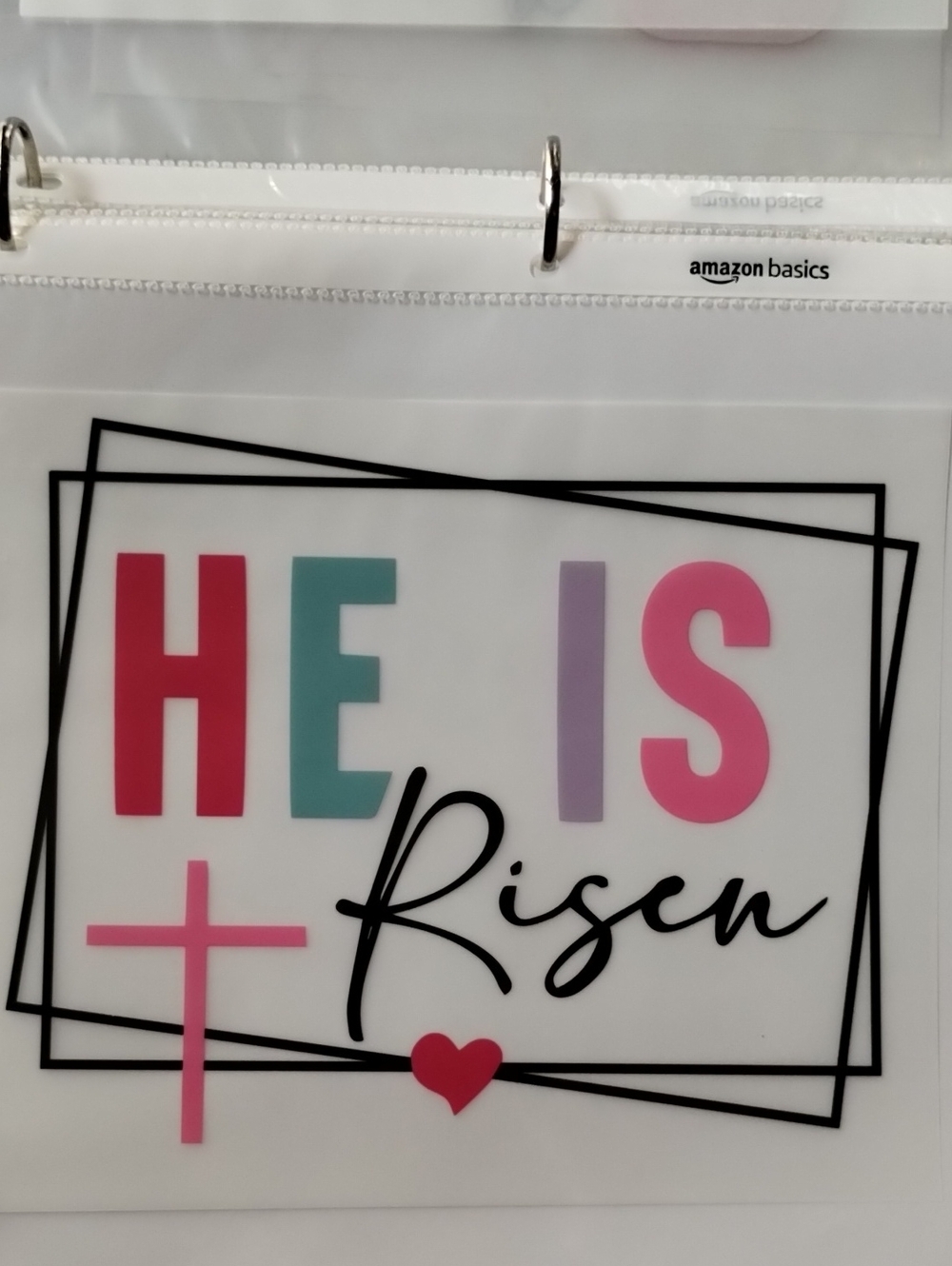 "He Is Risen" DTF
